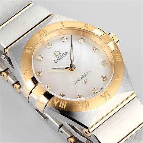 omega watches women constellation